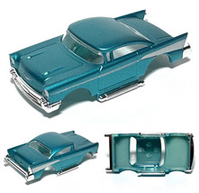 2023 HO Scale AFX’tras 1957 Lowered Custom ’57 Chevy Bel Air Slot Car BODY TRQB - £13.36 GBP