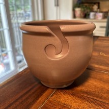 Green Bridge Studio Pottery Pot Planter Mauve Signed 5” - £15.29 GBP