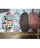 Handmade Fabric  Grocery Bag Holder&#39;s - £3.97 GBP