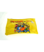 1982 The Cosby Kids Fat Albert Yellow Patent Leather Pencil Case - £19.58 GBP