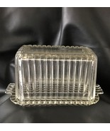 1950&#39;s Full Pound Glass Butter Dish - £19.69 GBP