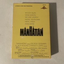 Manhattan BETA Betamax 1984 MGM Big Box Woody Allen Diane Keaton Vintage - $8.99