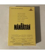Manhattan BETA Betamax 1984 MGM Big Box Woody Allen Diane Keaton Vintage - $168.53 MXN