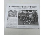 Goodman Games Gazette Newsletter June 2019 Volume 2 Number 2 - $14.26