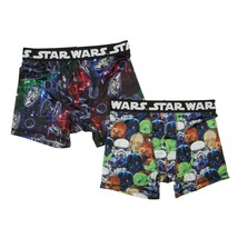 Star Wars Boys Boxer Briefs 2 Pack Size Medium (8) Moisture Wicking NEW - £7.87 GBP