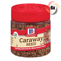 6x Shakers McCormick Caraway Seed Seasoning | .90oz | Bittersweet Flavor - $28.84
