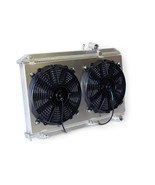 Yonaka 2004-2008 Mazda RX-8 Aluminum Radiator Performance Dual Core w/ Fans - $395.01
