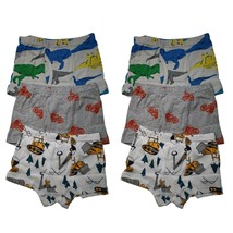 6 Packs 100% Cotton Toddler Little Boys Kids Underwear Breathable Boxer Briefs - £12.57 GBP
