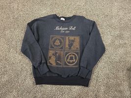 Delta Vtg 90s Michigan Bell Telephone Crewneck Sweatshirt Unisex Sz Larg... - $46.53