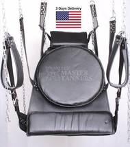 Heavy Duty Sex Swing Genuine Leather Hanging Sling Swing BDSM Adult Play... - $222.77