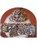 Cejon 2pc Leopard Faux Fir Print Scarf And Hat Womens Macy&#39;s New Tags $7... - £39.03 GBP