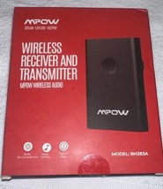 mpow receiver and transmitter mpow wireless audio new bh283a - £10.07 GBP