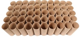 50 Clean Empty Toilet Tissue Paper Rolls TP Tubes Crafts Christmas Crackers - £7.12 GBP