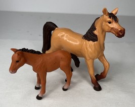 Tree House Kids Horses - Brown Mare Tan Colt - $5.84