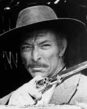 Lee Van Cleef The Good, Bad &amp; Ugly Close Up With Gun 8x10 Photo 20x25 cm... - $9.75
