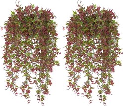 Sweet Potato Leaves Plastic Plants Greenery Faux Ivy Garland Uv Resistant For - £25.04 GBP