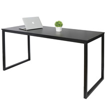 47&quot; Home Office Computer Desk Writing Modern Simple Study Espresso Style... - $85.99