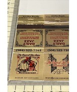 Lot Of 2 Matchbook Cover  The Court Of Two Sisters Restaurant  New Orlea... - €12,83 EUR