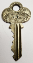 Vintage P &amp; F Corbin New Britain Conn. Key Appx 2&quot; Replacement Locks CR1729005 - £6.95 GBP