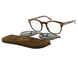 Tom Ford 5532-B 56V Tortoise Black Men&#39;s Eyeglasses 49-21-140 Blue Block... - $209.00