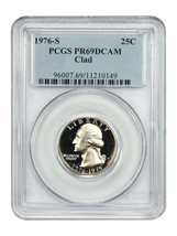 1976-S 25C PCGS PR69DCAM (Clad) - $35.65