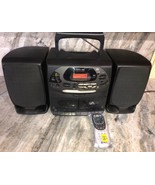 Magnavox AZ 2805 AM FM Boombox Stereo Dual Cassette BassReflex CD/Cass F... - $435.48