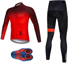 Road Bike, Bicycle Shirt, Bib Pants, And 9D Gel-Padded Mtb Riding Clothing Kit - £41.02 GBP
