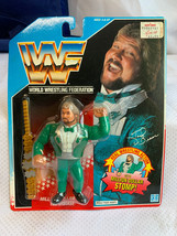 1990 Hasbro Wwf Million Dollar Man Ted Dibiase Action Figure In Blister Pack - $197.95