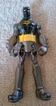 Batman Black & Yellow Suit 4” Action Figure Dc Comics Plastic Toy - $12.30
