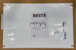 Brand New, IKEA BESTA White Shelf Size 22x14 1/8&quot; 002.955.54 - £25.95 GBP