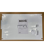 Brand New, IKEA BESTA White Shelf Size 22x14 1/8&quot; 002.955.54 - £25.94 GBP