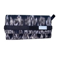 George Gina &amp; Lucy Black Abstract Tie Dye Clutch Envelope Wallet - £33.45 GBP