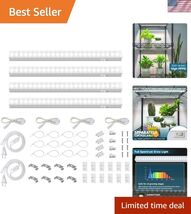 Grow Lights for Indoor Plants, 5000K White Full Spectrum Grow Light, 1ft... - $45.75