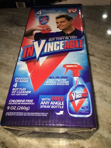 InVinceable All In One Cleaner Stain Fighter - As Seen on TV-New-SHIPS N 24 HOUR - $14.73