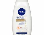 NIVEA Nourishing Botanical Blossom Body Wash for Dry Skin, 20 Fl Oz - $5.93