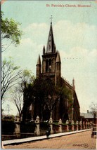 Canada Quebec Montreal St. Patrick&#39;s Church Posted 1912 to Ohio Antique Postcard - £5.99 GBP