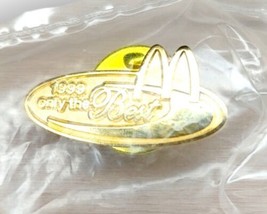 McDonald's Vintage Lapel Pin 1999 Only The Best  - £9.40 GBP