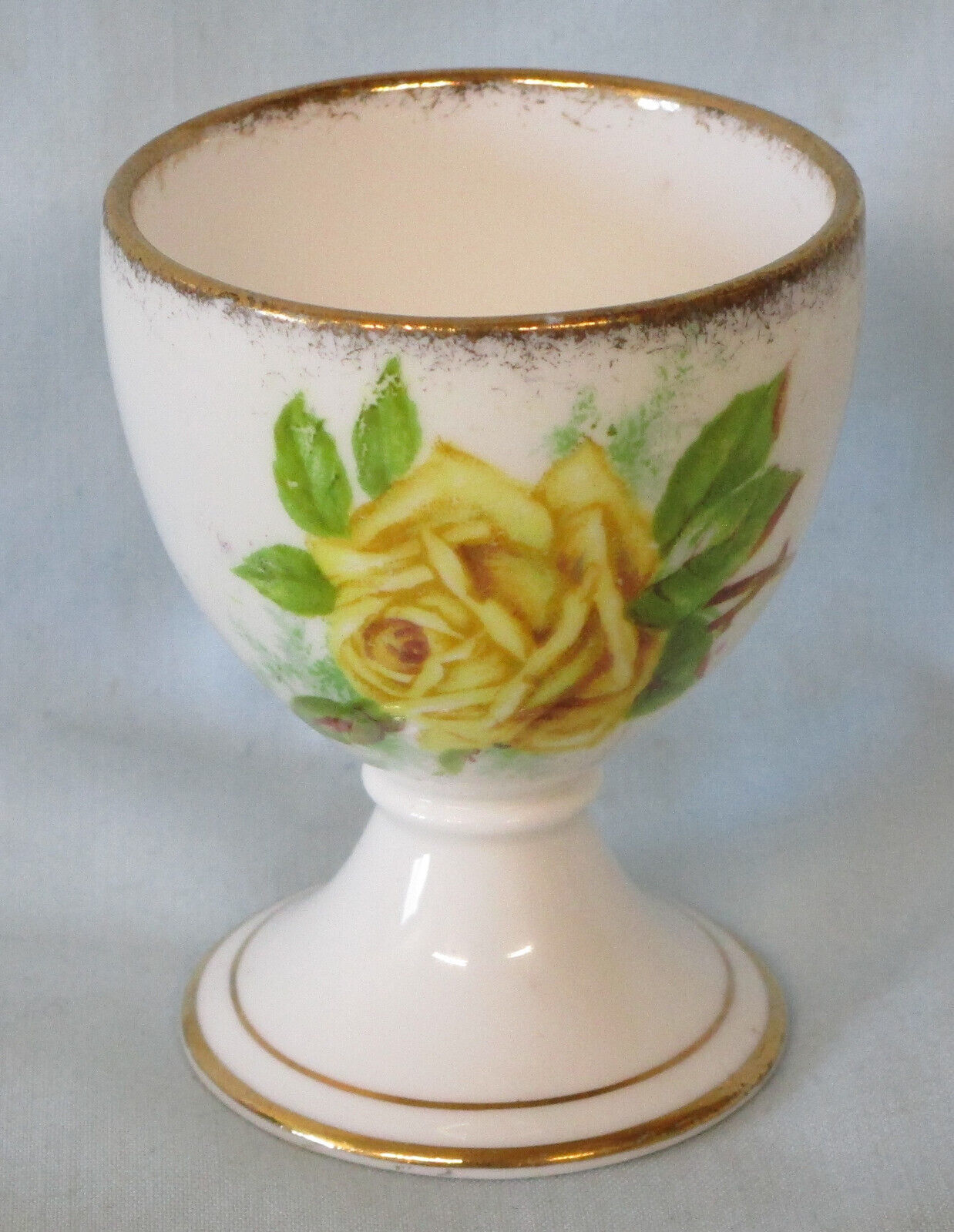 Primary image for Royal Albert Single Egg, Egg Cup Yellow Tea Rose