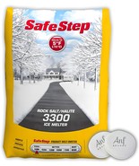 ANF BRANDS (50 Lbs) - SafeStep 3300 Rock Salt Fast Acting Ice &amp; Snow Melter - $74.61 CAD