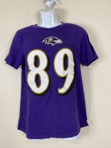 The Nike Tee Men Size S Purple Baltimore Ravens Andrews T Shirt Short Sleeve #89 - £4.93 GBP
