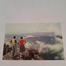 Postcard Above The Clouds The Great Smoky Mountains Mile High Chrome Unp... - $6.92