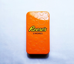 Reese&#39;s S&#39;mores Rectangular Embossed Tin, By Hershey&#39;s, No Candy, Tin Only - £7.79 GBP
