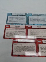 Lot Of (9) Mage Knight 2.0 Unpunched Domain Cards  - £15.62 GBP