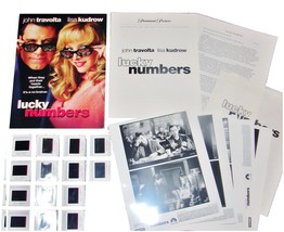 1999 LUCKY NUMBERS Movie Press Kit, Folder, Handbook, 5 8x10 Press Photo... - $44.99