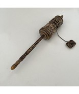 Tibetan Buddhist 3 Buddhas Prayer Wheel - Made in Nepal - $89.99