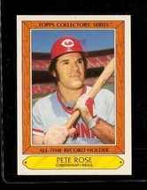 Vintage 1985 Topps Collector Series Record Baseball Card #30 Pete Rose Reds - £7.73 GBP