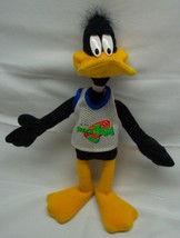 Wb Looney Tunes Space Jam Basketball Daffy Duck 9" Plush Stuffed Animal Toy 1996 - $14.85