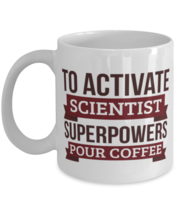 School Bus driver Mug, To Activate School Bus driver Superpowers Pour Coffee,  - £11.75 GBP
