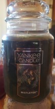 MISTLETOE  Yankee Candle 22oz Large Housewarmer Jar NEW Holiday winter christmas - £26.98 GBP