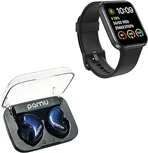 C21 Alexa Smart Watch &amp; Pamu Fit Half-In-Ear Wireless Earbud - $205.99
